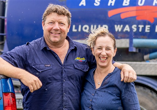 Darryl and Kylie Burrowes, Allen's Ashburton