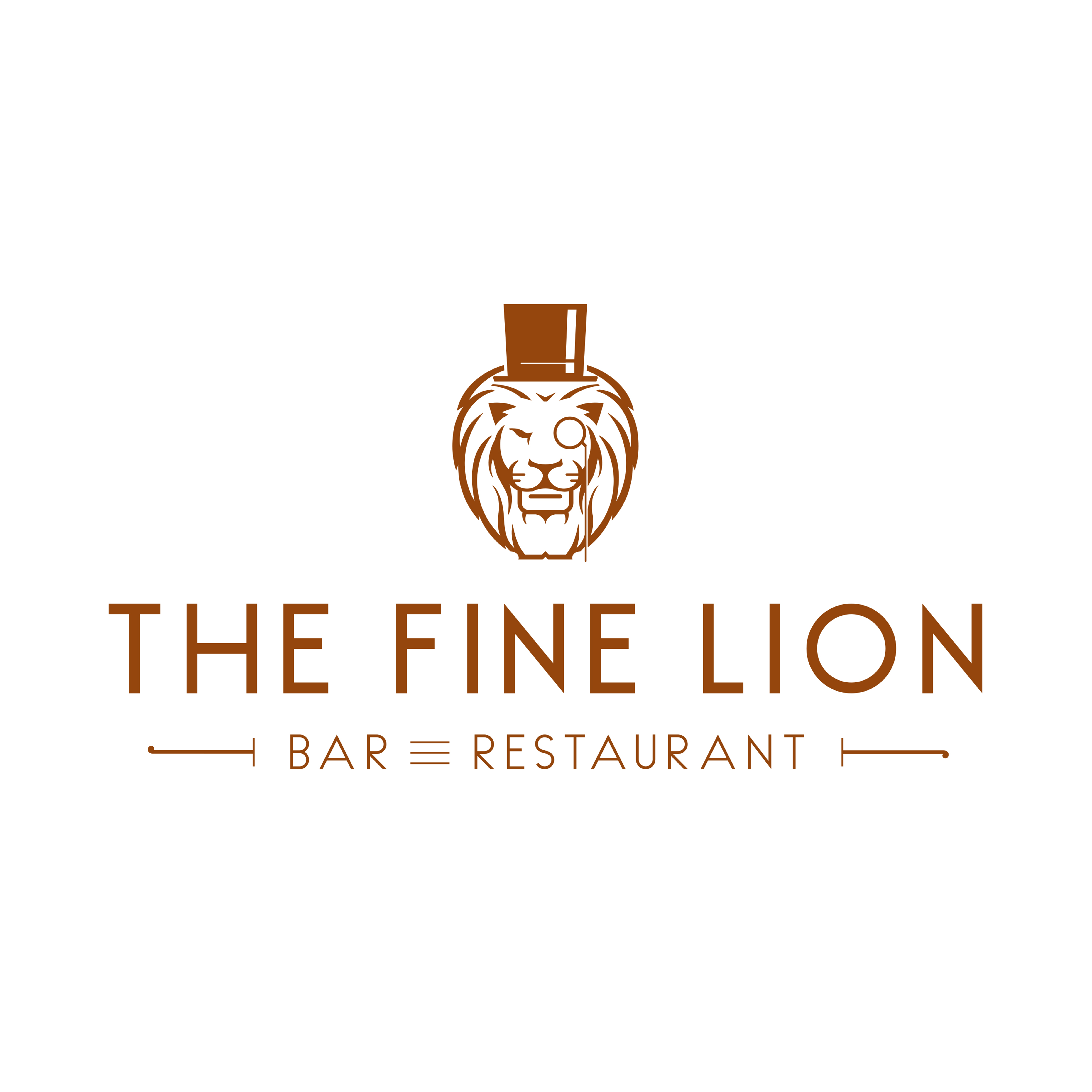 The Fine Lion Logo